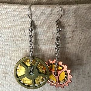 Steam punk earrings